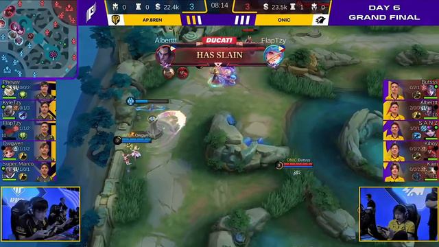 ONIC PREVENTS 3-0 FROM BREN | GRAND FINALS ONIC Vs AP BREN GAME 3
