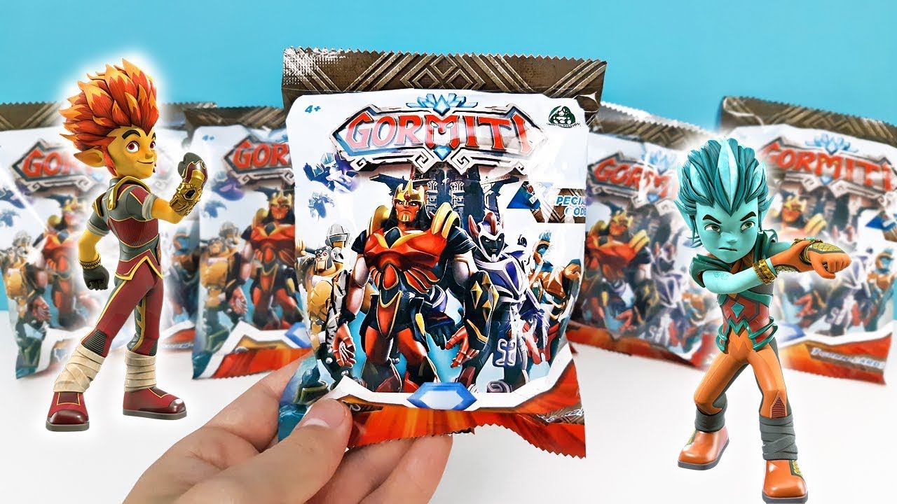 GORMITI Сюрпризы в пакетиках ИГРУШКИ по мультику ГОРМИТИ 2019 Surprise Toys Unboxing