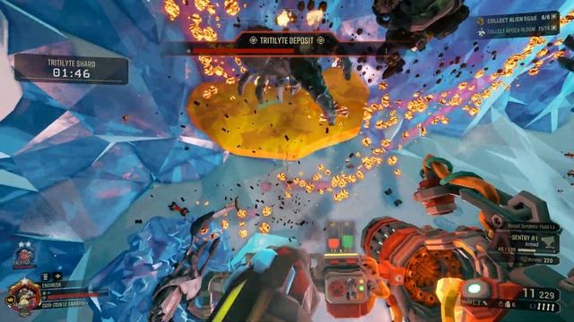 Deep Rock Galactic Engineer Shard Diffractor Volatile Impact Reactor смотреть онлайн