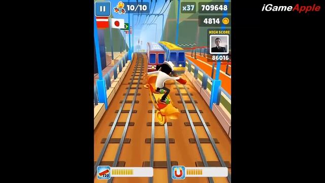 Subway Surfers RiO IPad Gameplay HD #28
