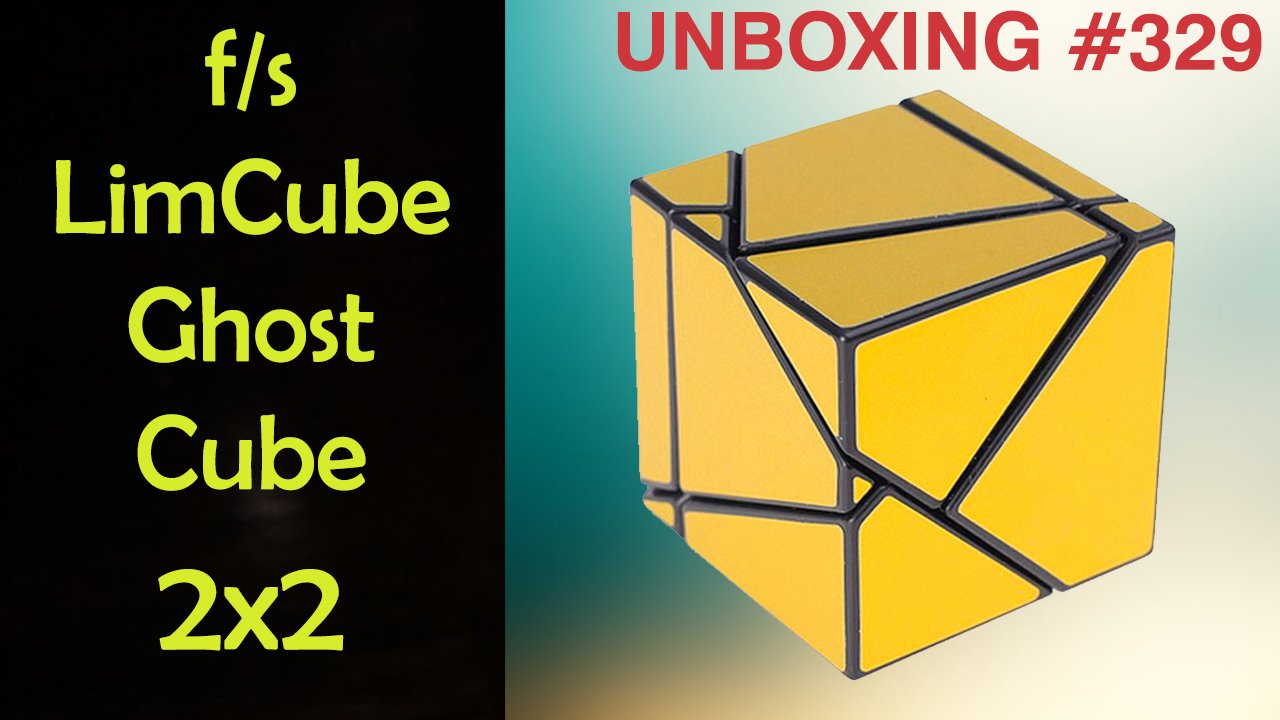 Unboxing №329 f/s LimCube Ghost Cube 2x2. Обзор смотреть онлайн