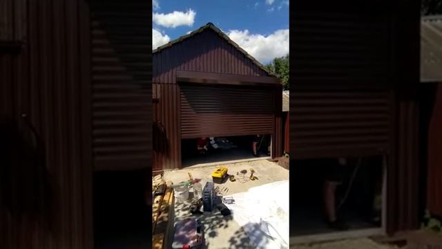 Рольворота цвет коричневый (umdom123.ru) смотреть онлайн