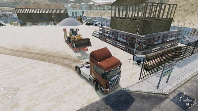 Truck and Logistics Simulator - Разложил Новую Сканию смотреть онлайн