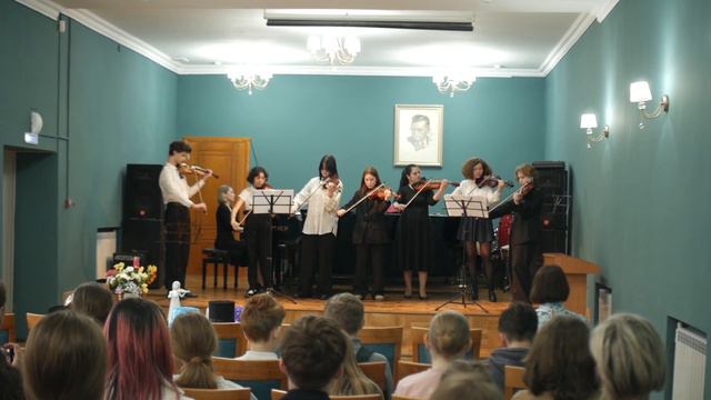 "Сюжеты музыки на скрипке" , концерт анс. скрипачей "Пиццикато" ДМШ им. Д.Д. Шостаковича 16.03.2023 смотреть онлайн