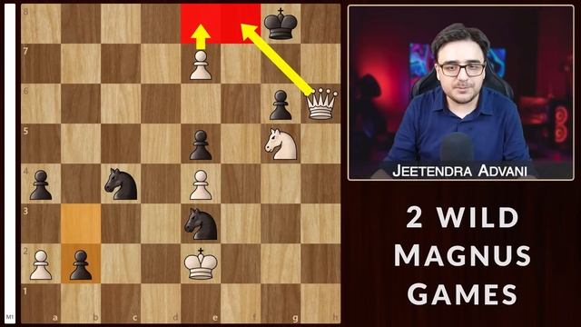 WHAT! Magnus Brings out his King on Move 3 | Incredible Chess Games, Moves, Tactics & Gambits смотреть онлайн