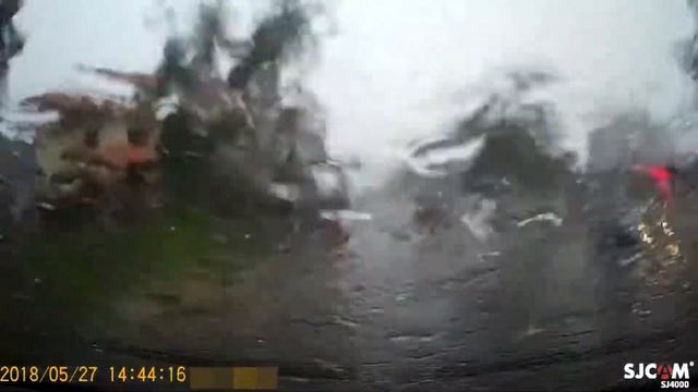 Dangerous water splash during driving смотреть онлайн