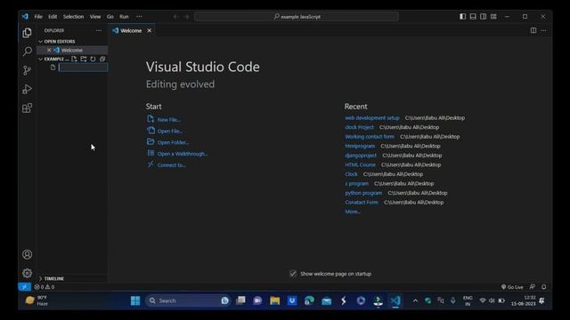 How to Run Node.js in VS Code on Windows 10 / 11 #nodejs #npm #vscode смотреть онлайн