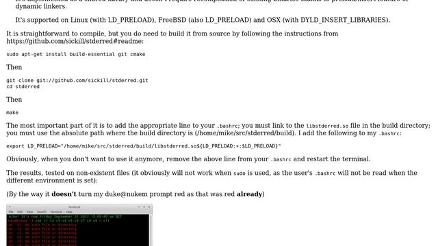 Ubuntu: How to print standard error in red? (2 Solutions!!) смотреть онлайн