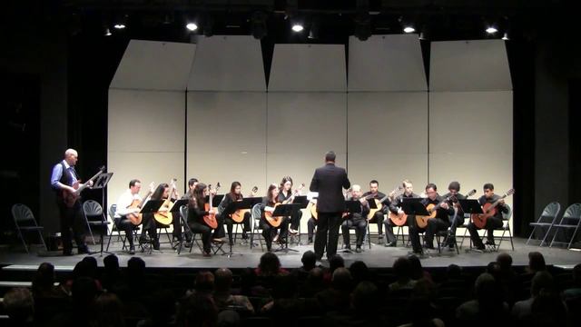 THE SANTA ANA COLLEGE "GUITAR ENSEMBLE" -- Phillips Hall смотреть онлайн