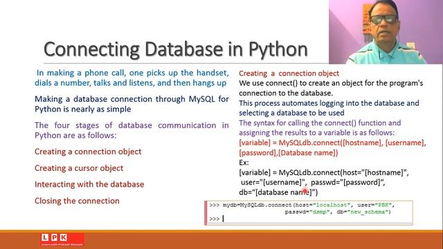 Database Connection in Python смотреть онлайн