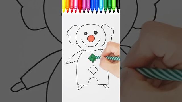 how to draw a clown ? / как нарисовать клоуна смотреть онлайн
