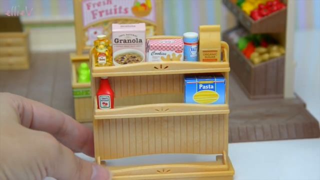 Sylvanian Families Calico Critters Supermarket Setup and Play - Kids Toys смотреть онлайн