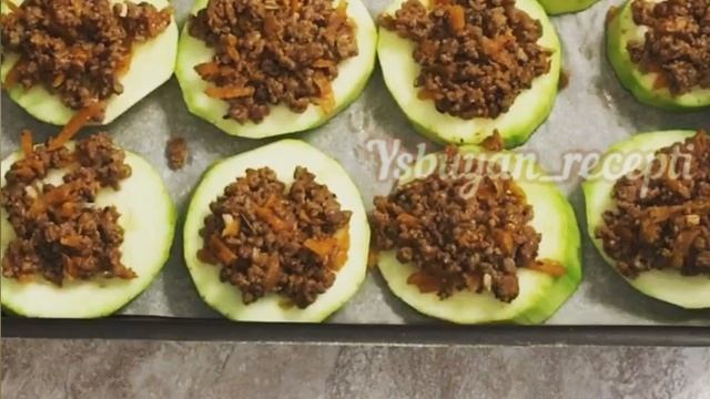 КАБАЧКИ С ФАРШЕМ | Безумно Вкусно