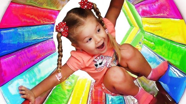 Сhildren have fun playing on the playground, Family fun play area for kids Baby songs nursery rhymes