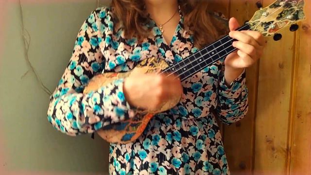 Я лечу за тобой. Авторская песня на укулеле смотреть онлайн