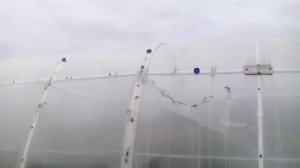 Теплица из ПВХ труб