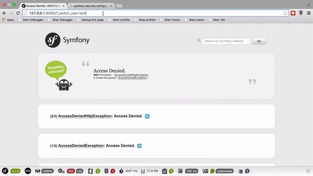 FOSUserBundle [9/15] - Impersonating a Different User смотреть онлайн