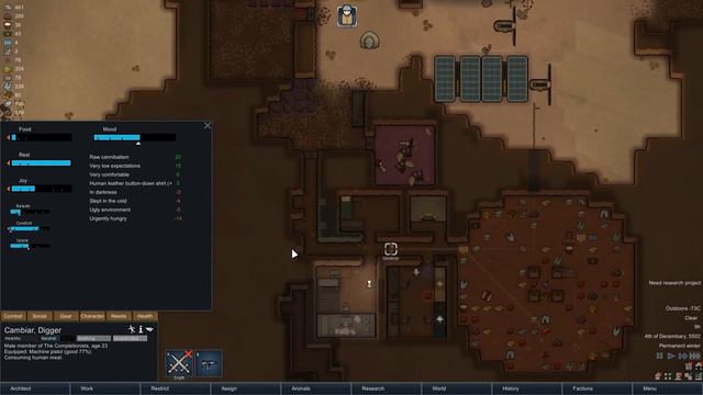 Muffalo Hypothermia - Rimworld Ice Sheet Tribal Ep. 14 [Rimworld Beta 18 Ice Sheet Challenge] смотреть онлайн