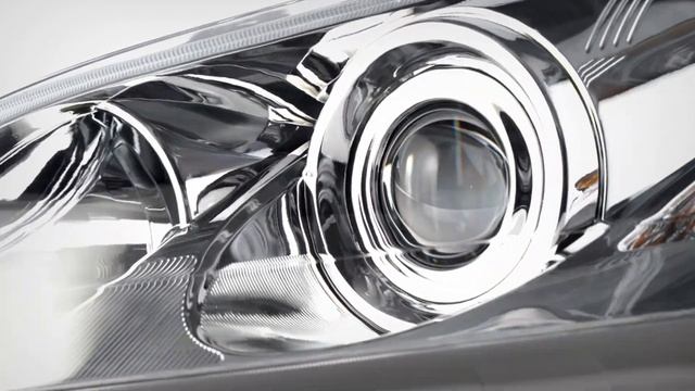 DNA Motoring - 07-09 Lexus ES350 Headlight Chrome Clear