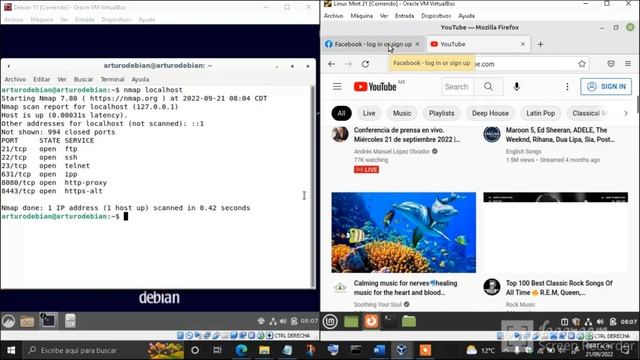 Bloqueo de sitios web usando servidor PROXY y comando IP Tables смотреть онлайн