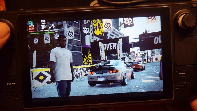 STEAM DECK : NFS HEAT (Mode Portable) Graphismes Moyens à Ultra смотреть онлайн