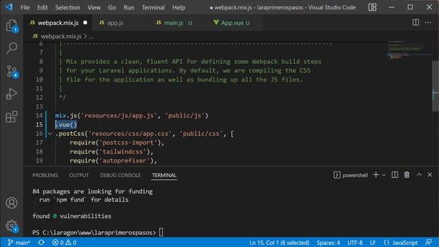 ? Instalar y configurar #Vue 3 en un proyecto en #Laravel 9 | 1 смотреть онлайн