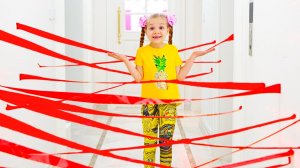 Диана и Рома проходят квест "Волшебное кольцо" [Видео для детей]