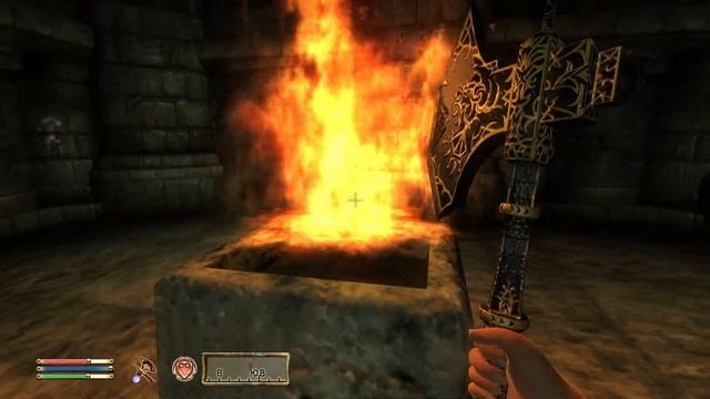 TES 4 Oblivion - Святилище Веримны - Добываем черный камень душ #38