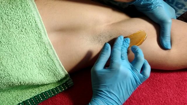 Мужской шугаринг подмышек / Шугаринг подмышек / Шугаринг дома смотреть онлайн