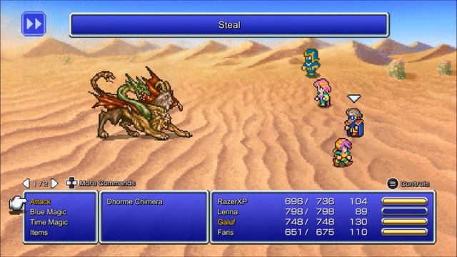 Final Fantasy V Pixel Remaster (PC) #19 - Rage of the Earth смотреть онлайн