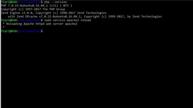 Setup PHP in Linux Subsystem for Windows 10 смотреть онлайн