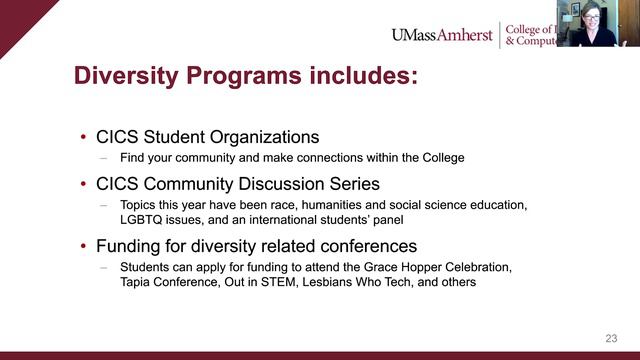 College of Information and Computer Sciences -- Fall Visit Days 2020 смотреть онлайн