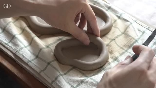 도자기 트레이 만들기 : Making A Ceramic Tray [ONDO STUDIO]
