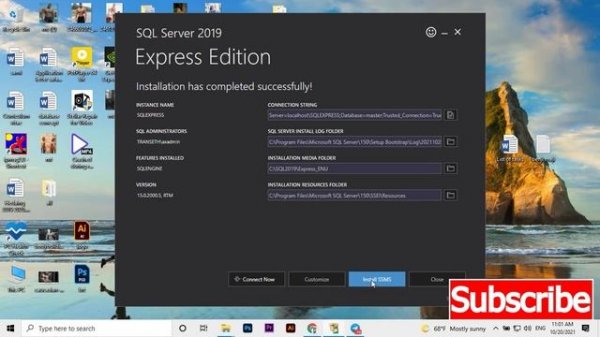 How to install SQL Server | install SQL server Express edition 2019 | how to install SSMS