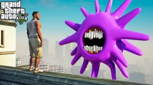 ЖЕЛЕЙНЫЙ РОТ ОХОТИТСЯ НА МЕНЯ В ГТА 5 МОДЫ! ОПАСНЫЙ МОНСТР SCP ОБЗОР МОДА GTA 5! ГТА MODS ИГРЫ МОД