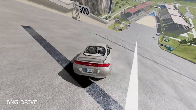 Crazy Long Jump with Mitsubishi - BeamNG Drive смотреть онлайн