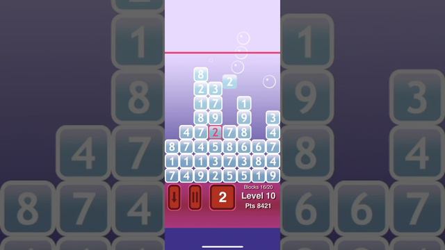 Twentris HD, blocks and numbers. AppStore iOS #numberblocks #numbergame #tetris #mathgame смотреть онлайн