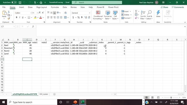 Creating datasets relationship with Excel when Kobo repeat group questions is used смотреть онлайн