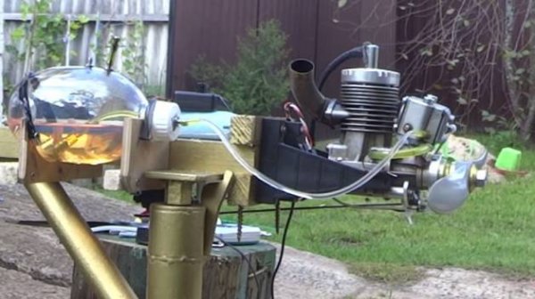 МДС-10 на бензине с новым зажиганием.