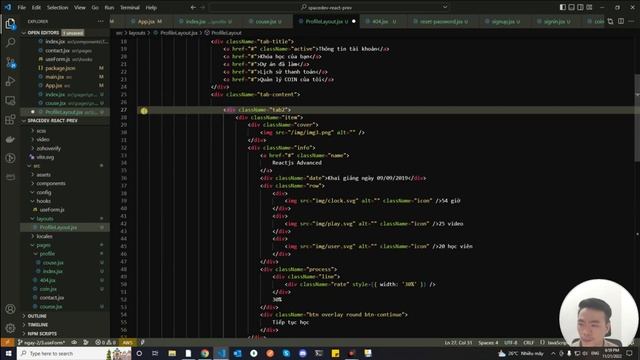 Free React Course - React-router-dom 6 - Nested router - Spacedev.vn смотреть онлайн