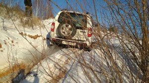 Шевроле Нива, тест блокировка заднего моста