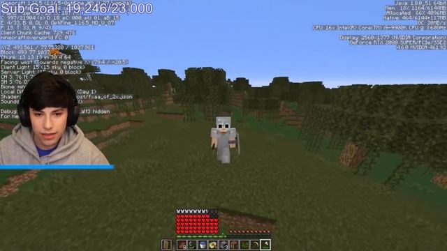 Minecraft, But Dream Hunts Me Down... смотреть онлайн