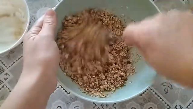 ПОЛЕЗНЫЙ ВКУСНЫЙ ЗАВТРАК ГРАНОЛА в ДУХОВКЕ!!! (без сахара) смотреть онлайн
