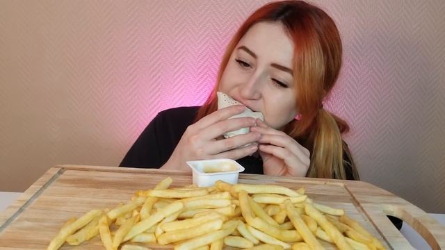 ШРИМП РОЛЛ ЦЕЗАРЬ РОЛЛ АСМР МУКБАНГ | SHRIMP ROLL CAESAR ROLL ASMR MUKBANG