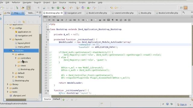 Zend Framework 1.9 tutorial 10 modular application part 3 смотреть онлайн