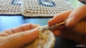 ВАФЕЛЬНЫЙ  # БАБУШКИН КВАДРАТ#  ВЯЖЕМ КРЮЧКОМ # МАСТЕР-КЛАСС #