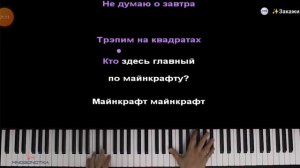 Я ем голову на завтрак пианино