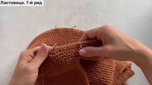 Мастер-класс комбинезон спицами для малышей 3-6 мес. Подробный МК. Реглан сверху + капюшон.