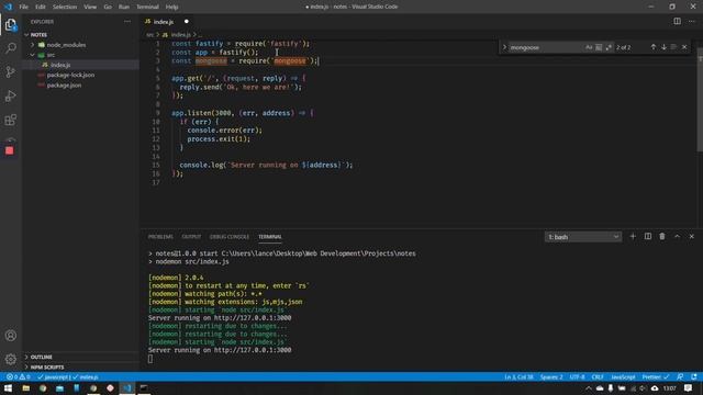 Fastify + React Admin (ITA) - Mongoose & MongoDB Connection смотреть онлайн