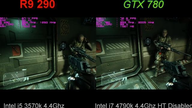 AMD R9 290 VS Nvidia GTX 780 Crysis 3 смотреть онлайн